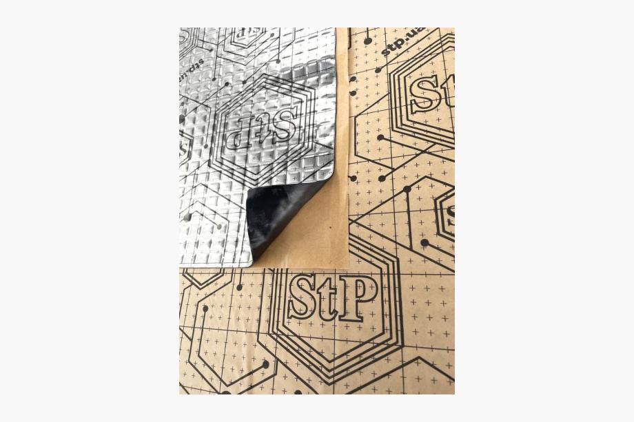 STP vibrationsdæmpningsmåtte (75x50 cm) Foto 3