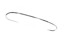 Mercedes C-klasse W205 2014–2021 Kofangerende-beskyttelse i rustfrit stål V2 foto 3
