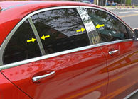 Mercedes C-klasse W206 2022– Dørstolpelister (rustfrit stål) foto 1