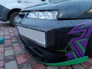 Universel nummerpladeholder til kofangerkant (plast) Til lakering foto 3