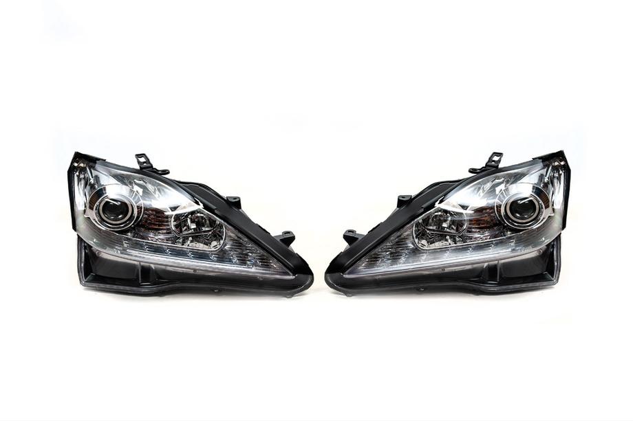 Lexus IS 2005–2013 OEM V2 Silver forlygter (2 stk.) Image