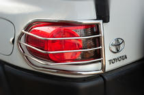 Toyota FJ Cruiser 2006–2022 Baglygtebeskyttere i rustfrit stål (2 stk.) foto 1