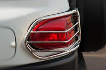Toyota FJ Cruiser 2006–2022 Baglygtebeskyttere i rustfrit stål (2 stk.) foto 2
