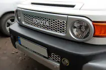 Toyota FJ Cruiser 2006–2022 Krom grill-lister (rustfrit stål) foto 3