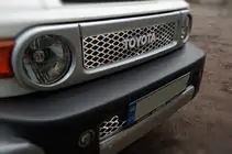 Toyota FJ Cruiser 2006–2022 Krom grill-lister (rustfrit stål) foto 2