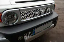 Toyota FJ Cruiser 2006–2022 Krom grill-lister (rustfrit stål) foto 5