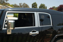 Toyota FJ Cruiser 2006–2022 Sæt vindueslister (rustfrit stål, 16 dele) foto 6