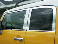 Toyota FJ Cruiser 2006–2022 Sæt vindueslister (rustfrit stål, 16 dele) foto 4