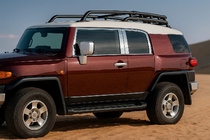 Toyota FJ Cruiser 2006–2022 Sæt vindueslister (rustfrit stål, 16 dele) foto 1