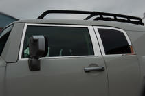 Toyota FJ Cruiser 2006–2022 Sæt vindueslister (rustfrit stål, 16 dele) foto 3