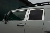 Toyota FJ Cruiser 2006–2022 Sæt vindueslister (rustfrit stål, 16 dele) foto 11
