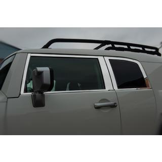 Sæt vindueslister (rustfrit stål, 16 dele) Toyota FJ Cruiser 2006–2022 foto 3