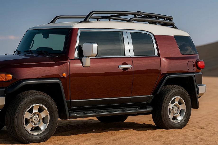 Toyota FJ Cruiser 2006–2022 Sæt vindueslister (rustfrit stål, 16 dele) Image