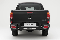 Mitsubishi L200 2006–2015 Bageste beskyttelsesbøjle D124537 (rustfrit stål) foto 3