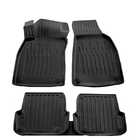 Audi A6 C6 2004–2011 Stingray 3D gummimåttesæt til kabinen (2006-2011, 5 stk.) foto 1