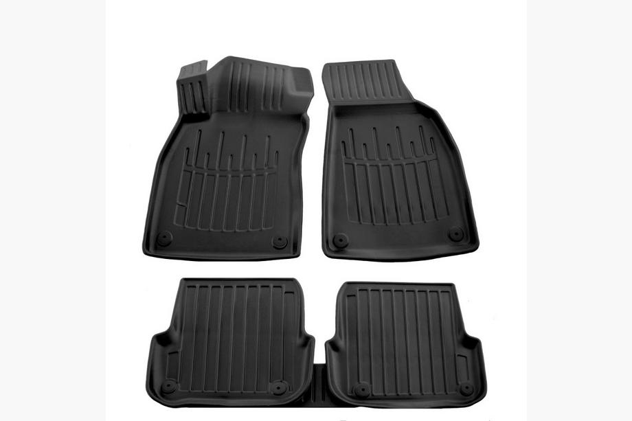 Audi A6 C6 2004–2011 Stingray 3D gummimåttesæt til kabinen (2006-2011, 5 stk.) Image