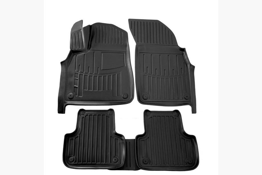 Audi Q7 2015–2026 Stingray 3D bilmåtter (5 stk., polyuretan) Image