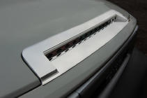 Toyota FJ Cruiser 2006–2022 Krom pynteliste til motorhjelm (rustfrit stål) foto 1