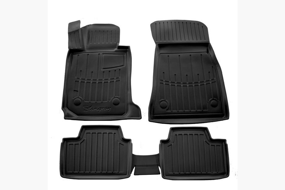 BMW 3-serie F30/F31 2012–2019 Stingray 3D bilmåtter (5 stk., polyuretan) Image