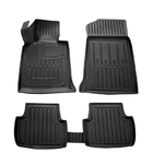 BMW 3-serie E46 1998–2006 Stingray 3D bilmåtter (5 stk., polyuretan) foto 1