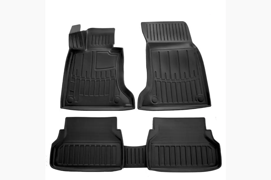 BMW 5-serie E60/E61 2003–2010 Stingray 3D bilmåtter (2WD) (sæt 5 stk., polyurethan) Image