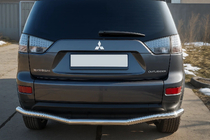 Mitsubishi Outlander 2006–2012 Bagbøjle D125201 (rustfrit stål) foto 1