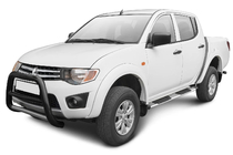 Mitsubishi L200 2006–2015 Sidestrin B53T1930 (2 stk., rustfrit stål) foto 2