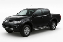 Mitsubishi L200 2006–2015 Sidestrin B53T1930 (2 stk., rustfrit stål) foto 1