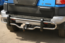 Toyota FJ Cruiser 2006–2022 Bagbeskyttelsesbøjle D098616 (rustfrit stål) foto 1