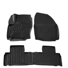 Ford S-Max 2007–2014 Stingray 3D måttesæt til kabine (OWAL clips) (4 stk., polyuretan) foto 1