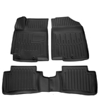 Hyundai Accent 2011–2017 Stingray 3D gulvmåtter (4 stk., polyuretan) foto 1