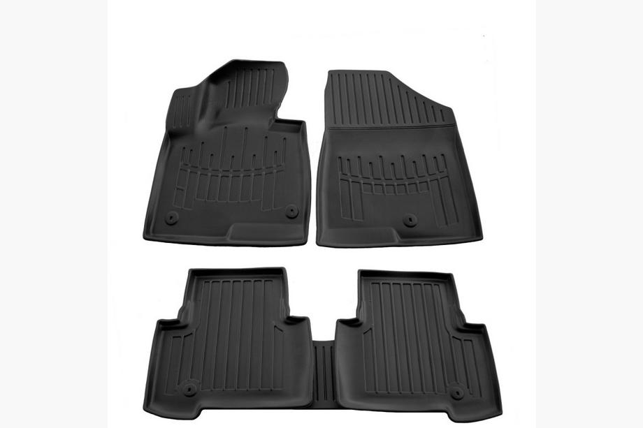 Hyundai Tucson NX4 2021– Stingray 3D (hybrid) gummimåtter til kabinen (5 stk., polyurethan) Image