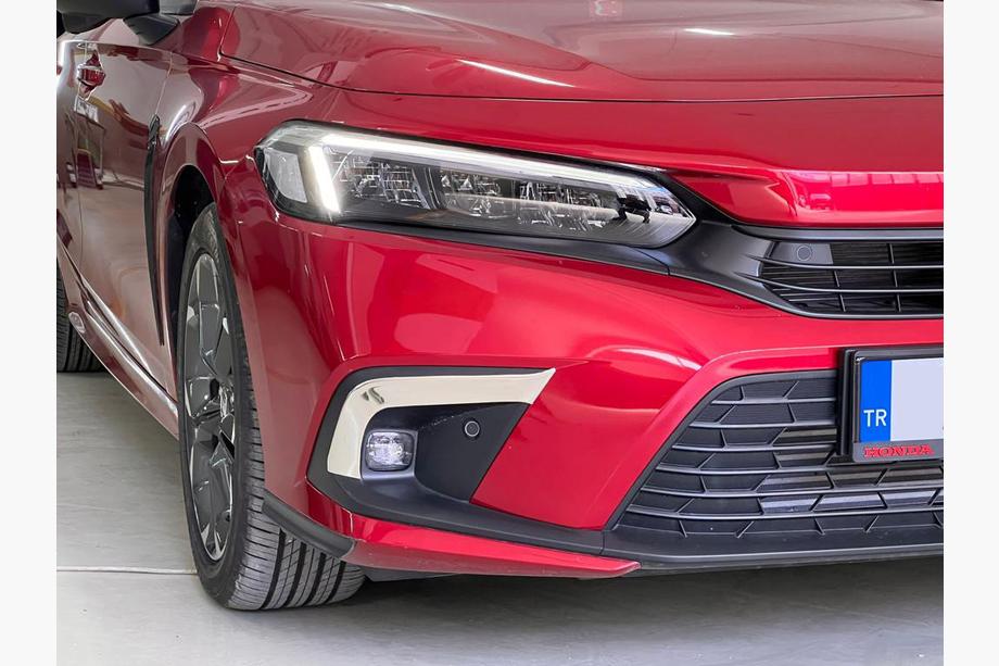 Honda Civic Sedan 2021– Kromlister til tågelygter (2 stk., rustfrit stål) Foto 1