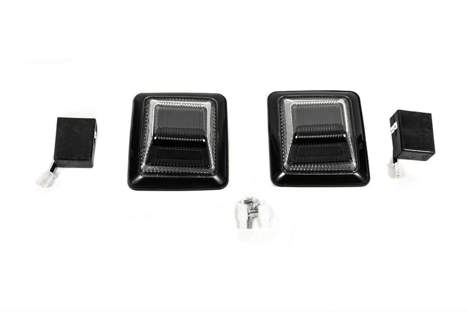Mercedes G-Klasse W463 1990–2018 Black Design blinklys-repeatere (2 stk.) Image