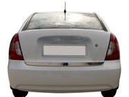 Hyundai Accent 2006–2010 Bagagerumskantliste (rustfrit stål) foto 1