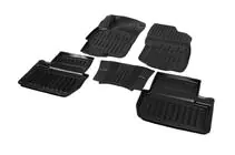 Mitsubishi Lancer X 2008– Stingray 3D bilmåtter (5 stk., polyuretan) foto 2