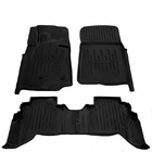 Mitsubishi Pajero Wagon IV 2006–2021 Stingray 3D gulvmåtter (4 stk., polyuretan) foto 1
