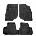 Peugeot 207 2006–2014 Stingray 3D gummimåtter til kabinen (5 stk.) foto 2