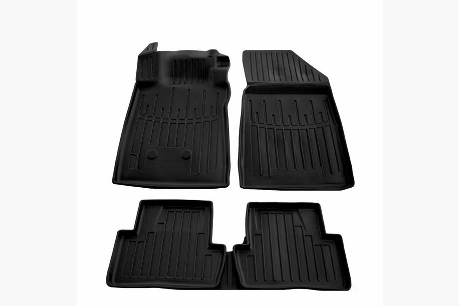 Renault Clio III 2005–2012 Stingray 3D bilmåtter (5 stk., polyuretan) Image