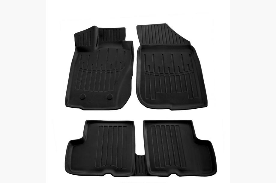 Renault Duster 2008–2017 Stingray 3D gulvmåtter (4WD) (sæt med 5, polyurethan) Image