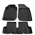Renault Logan I 2005–2008 Stingray 3D bilmåtter (5 stk., polyuretan) foto 1