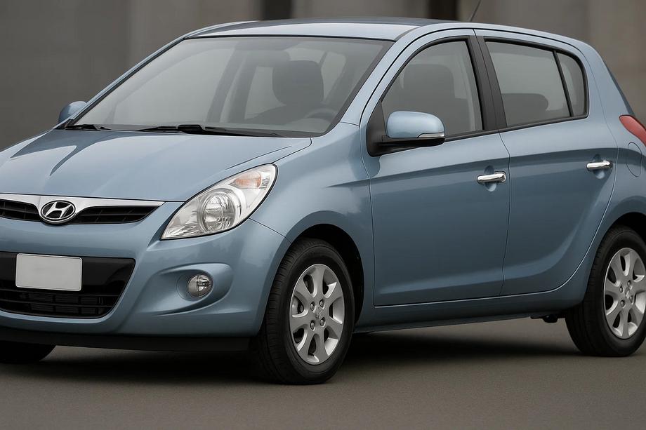 Hyundai I-20 2008–2012 Dørgrebsdæksler (4 stk., rustfrit stål) OmsaLine - italiensk rustfrit stål Image