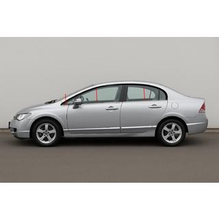 Nedre vindueslister (6 stk., rustfrit stål) Honda Civic Sedan VIII 2006–2011 foto 1