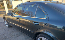 Mercedes E-klasse W211 2002–2009 Udvendige rudekantslister i rustfrit stål SD, OmsaLine - Italiensk rustfrit stål (4 stk.) foto 9