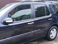 Mercedes ML W163 1997–2005 Krom dørgrebsdæksler (4 stk.) Libao - ABS-plast foto 6